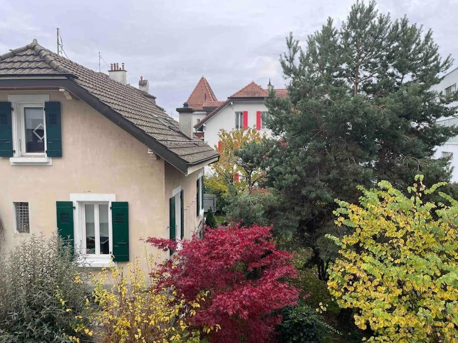 Appartement Proche Lausanne: Studio Bien Equipe à Prilly Extérieur photo