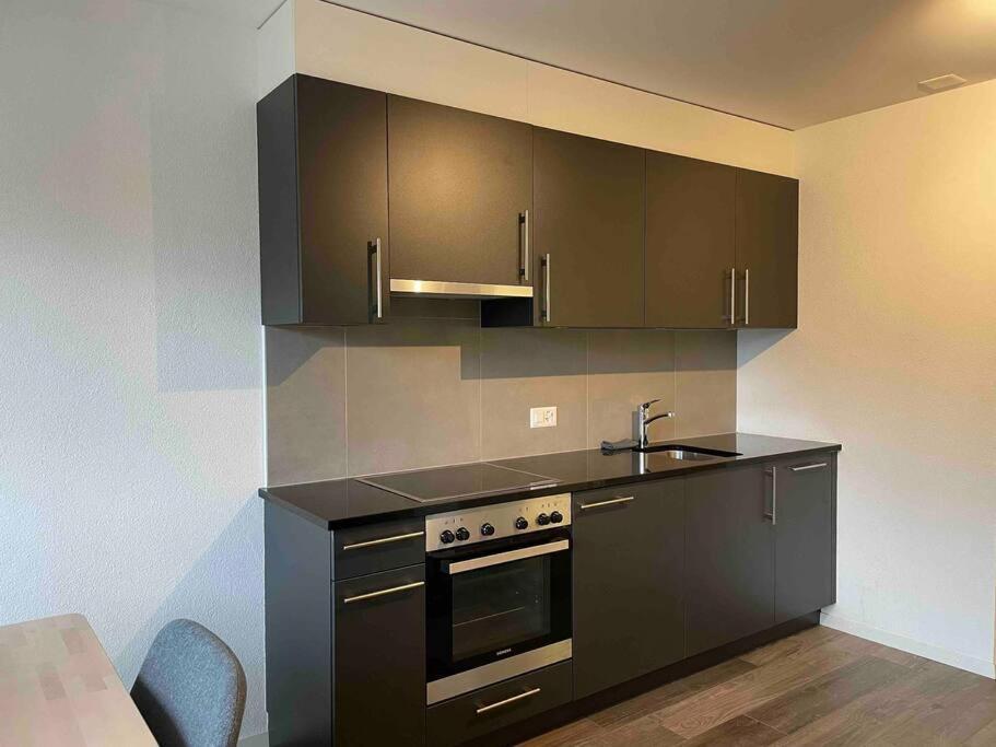 Appartement Proche Lausanne: Studio Bien Equipe à Prilly Extérieur photo